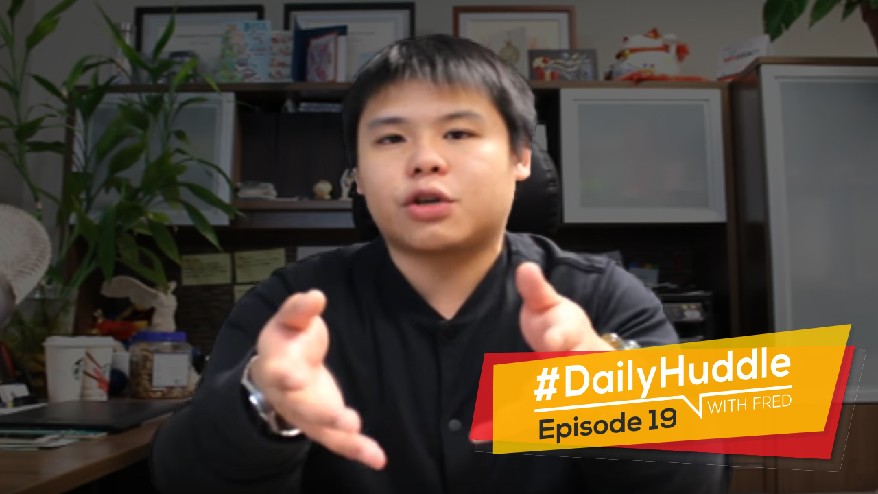 Daily Huddle - Ep 19 | MASSIVE News From Fred Lam